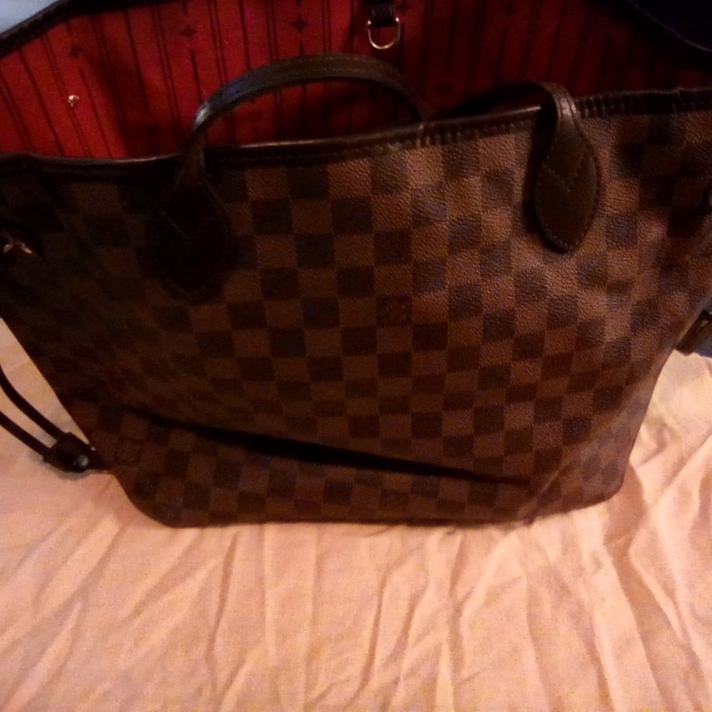 Louis Vuitton Brown Tote Bag